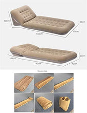 HongLianRiven Lettino da Viaggio Letti Singoli con Materasso Viaggi Bedl Materasso Gonfiabile for Campeggio Gonfiabile Materassino Standard Dimensione materassino Upgraded Air Blow Up Bed 6-3