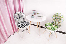 Pillowcase 2 Pezzi Cuscino Sedia, Sedia Rotonda Cuscino Sedile Divano Sedia da Giardino Cuscino Schienale Cuscino, Uso Interno ed Esterno (# 5,40 * 40 cm)