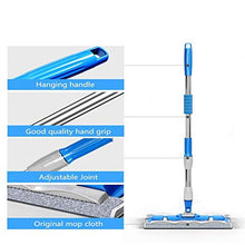 SSAYY Spray Mop Pulizia Pavimenti Mop Mop Ruotato A 360 Gradi Piastrelle per La Casa Pulizia del Pavimento 2 Pezzi in Microfibra Sostituire Il Panno