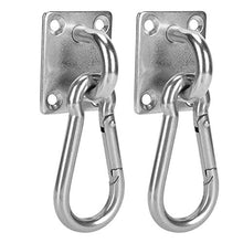 Jingyig Comoda Piastra per Amaca, Gancio per Altalena Resistente allo Strappo, Resistente all'Usura Resistente alla corrosione per Amaca con Sacco di Sabbia