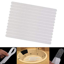 Yardwe 12 PCS Strisce Antiscivolo Adesivi per Doccia Strisce di Sicurezza per Il Bagno Strisce Trasparenti Antiscivolo Adesivi per vasche Docce Scale e Pavimenti