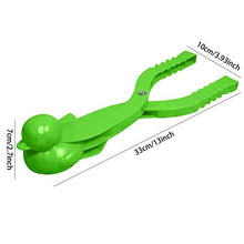 Congci Clip per Palla di Neve, Clip per Palla di Neve Anatra, Clip per Palla di Neve a Forma di Anatra, Creatore di Palle di Neve Anatra Non tossico Pratico Sport Invernali all'aperto Strumenti