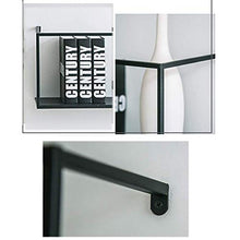 RCLD Una partizione Alta Temperatura elettrostatiche Riferimento specifico Taglie scaffale Bagagli Texture Delicata ABC Combinazione materie Prime Metallo, Metallo Materiale: Ferro (Size : A)