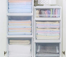 C-J-Xin - Scatola portaoggetti per libri, vestiti, biancheria intima, guardaroba, soggiorno, camera da letto, impermeabile, per riporre e organizzare 50*40*18cm