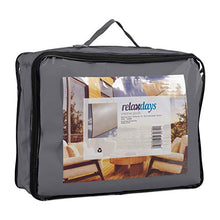 Relaxdays Shade Sail, Square, Water-Repellent, Protection with Tethers, Balcony Canopy, WXD, Grey Tenda a Vela, Quadrata, Impermeabile, Protezione dai Raggi UV, per Balcone, 5 x 5 m, Colore: Grigio