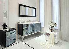 B08 Lavabo Doppio lavabo Design in Marmo vanità 54,5x81,7x165,3