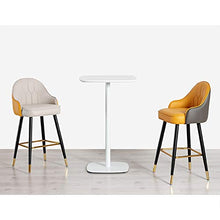 Sgabelli da bar, sedia da soggiorno cucina domestica, seggiolone ristorante hotel, con poggiapiedi, cuscino in spugna, morbido e confortevole/C / 55CM