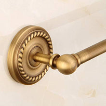 MGWA Antico Europeo Portasciugamani Portasciugamani Antico Bagno Hardware Ciondolo Pendente Bagno in Rame Antico Palo Unico