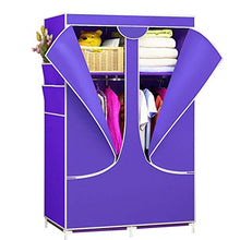 QFWN Tessuto, Guardaroba Pieghevole Panno Gabinetto Grande Bagagli Panno Armadio Guardaroba Russia Magazzino Mobili Camera Non Tessuto Closet (Color : HH341400CS6)