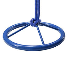 Alavo Swing del Volante dei Bambini, Ruote di Ferro Che Si tengono per Mano Dell'Oscillazione,Blu