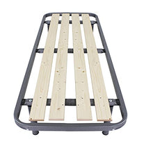 SomnusSana - Rete Ortopedica a Tavole - per Materasso Singolo Misura 80x190 h35 Grigio