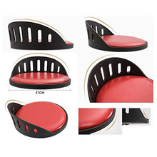 Set di 2 sgabelli da bar in pelle stile rustico con schienale, sedie girevoli morbide e regolabili (rosso/bronzo/viola/marrone/verde scuro/blu/verde militare) (colore: rosso)