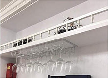 ZfgG Wine Rack Parete Wine Rack Coppa Rack Bar Calici Di Vetro Mensola Holder (Color : Bronze)