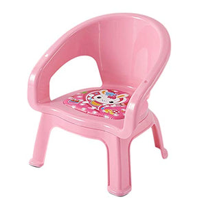 Mobili per la casa e Giardino Sgabello per Schienale per Bambini | Seggiolone di plastica | Sgabello per Bagno | Sedia da Bagno, Max. 50 kg Resistente Ottomani da Cucina (Colore : Pink)