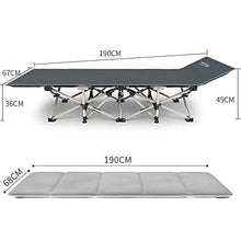 LLSS Lettino Prendisole in Metallo, Lettino Pieghevole con Set di Cuscini, Letto Portatile Pieghevole da Dieci Piedi Carico statico