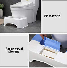 FSFF Sgabello per Bagno in plastica Addensato per mobili/Sgabello per Bagno Antiscivolo/Sgabello da Bagno per Donna Incinta/Pouf per la casa/Pouf per Uso Domestico, Heavy Duty Max.100kg P