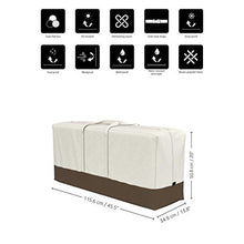 Amazon Basics - Sacca di protezione per cuscini per sedie/panche da giardino