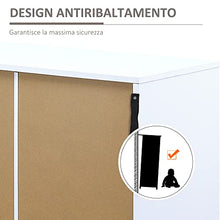 homcom Mobile Credenza Vintage Classica in Legno Madia Bassa per Cucina Moderna Sala da Pranzo, Marrone, 147.2x40.5x76.2cm