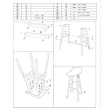 HTL Pratico Sgabello Sedia da pranzo semplice bar Sedia alta Sedia di legno solido creativo Bar Stool, sgabello alto, sgabello sedia moderna, Sgabello,Brunastro Verde 74 cm,A