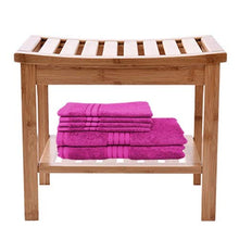 Bagno Sgabello da Banco, Spogliatoio, Resistente all'Acqua Antiscivolo può Supportare 200kg Bordi Lucidi con Ripiano per Cucina, Soggiorno, Corridoio, Giardino LSXIAO (Size : 42x28x35cm)