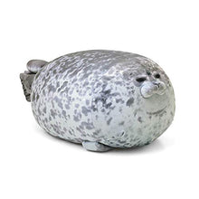 ndegdgswg Angry Blob Seal Pillow Chubby, 3D Novity Sea Lion Peluche Doll Sleeping Gifts 30cm