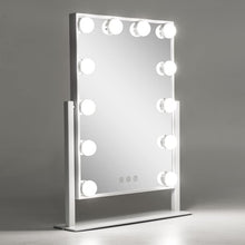 Specchio per il trucco illuminato LED 4200ºK 41x47,5Cm Regolabile bianco30.000H [SUN-ESLED-03-W] | Greenice