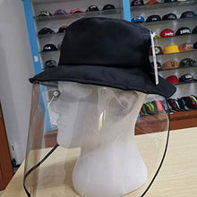 EXCEART Visiera Trasparente Anti Saliva Maschera Antinfortunistica Protezione Cappello Protezione Visiera Protezione per Uso Quotidiano Cucina Nera