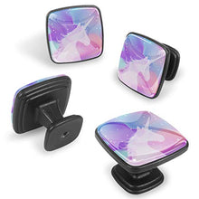 Sagoma di unicorno 4 PCS Pomelli per Porta, Pomolo per Mobile, Pomelli per Mobili con Viti, Maniglia per Armadietto, Pomelli per Porta, Pomelli per Cassetti per Porta, Armadio, Cassetto e Credenza