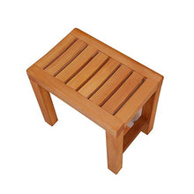 QFWM Sgabello per Vasca E DocciaSgabello da Bagno Portatile E Sgabello da Doccia Sedia da Banco Sgabello da Doccia Antiscivolo in Legno Sgabello da Bagno per AnzianiSedile da Bagno Leggero