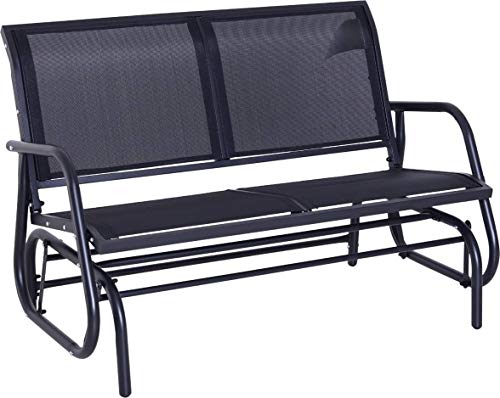 Panchina a Dondolo 123x70x87 cm