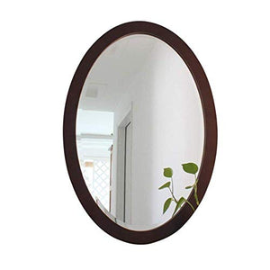 Specchio smussato a Parete HD, Specchio cosmetico Ovale Specchio per Trucco, Specchio da Barba da Bagno, Specchio da Barba Decorativo per la casa per cameretta