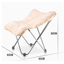 XUSHEN-HU Folding @ Home di Campeggio Esterna di Viaggio Festival Beach Garden Pesca Luna Sedia Pieghevole Sedile Deluxe Portatili divani Cuscino Imbottito