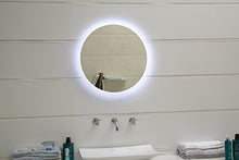 Dr. Fleischmann Tondo Specchio Del Bagno Con Illuminazione LED GS047N IP44 (Bianco Freddo)