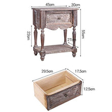 ZXPzZ Comodino Industriale Impilabile per Tavolo da Pranzo per Tavolino di Stoccaggio per Piccoli Spazi Mobili da Letto Contemporanei in Legno (Color : A)