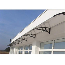 WXQ Tenda da Veranda Pensilina Alveolare Pensilina Tettoia Modulabile, Pensilina Veranda Veranda Resiste alla Corrosione Riparo for Veranda da Esterno Facile da Installare
