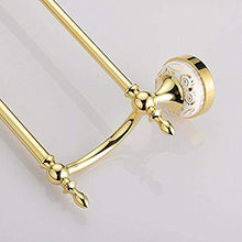 PYROJEWEL A Parete Rack Rail da Bagno cremagliera cremagliere Barra Appendiabiti cremagliera Oro bipolare Bagno di Rame Ciondolo Shelf Hardware mensola da Bagno