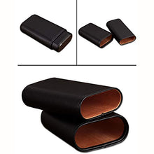 Humidars Cigar Humidor - Pelle Cigar Humidor Travel Case Legno di Cedro Mini Portatile Cigar Humidor Box for 3 portasigari mantenerlo Fresco .Scatola di immagazzinaggio di cigari di Grande capacità