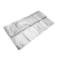 ZOYOSI 170 x 97 x 71 cm Argento Mobili Copertura Impermeabile Rettangolare Tavolo da Giardino Sedia Riparo