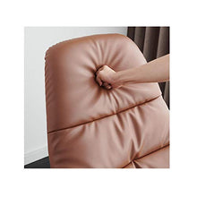 XinQing-Sedia a Dondolo Sedia a Dondolo per Uso Domestico Importato in Microfibra in Microfibra Resistente all'Usura e AntiGraffio Soggiorno Balcone Pigro Lay lionge Sedia 114x72x105cm