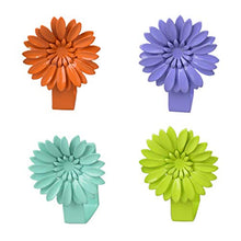 WDFVGEE - 4 mollette per tovaglia da picnic a forma di ananas, flessibili in acciaio INOX per decorare la tua tavola magnificamente