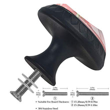 Fragola (2) 4 PCS Pomelli per Porta, Pomolo per Mobile, Pomelli per Mobili con Viti, Maniglia per Armadietto, Pomelli per Porta, Pomelli per Cassetti per Porta, Armadio, Cassetto e Credenza