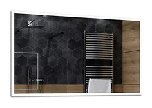 ALASTA® Specchio | Specchio da Bagno Controluce LED | 140x70cm | Boston | su Misura | Bluetooth - Sistema di Altoparlanti