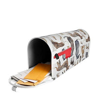 Greyhounds Wippets and Lurcher Dogs - Copertura magnetica per cassetta postale per giardino, cortile, dimensioni standard, 53 x 45 cm