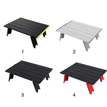 Tavolo pieghevole BBQ ll Up Picnic Campeggio All'aperto Portatile Giardino In Lega di Alluminio Cottura Mini Spiaggia sy Clean Impermeabile Viaggio(1)
