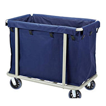 MEI XU Carrelli di Stoccaggio Carrello portautensili Rettangolare in Acciaio Inossidabile per Carrello di Pulizia della Camera d'albergo Carrelli di Utilità (Colore : B, Dimensioni : 95 * 56 * 84CM)
