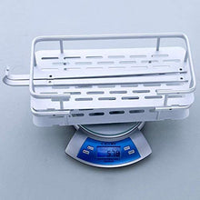 AINIYF Bagno Bagno Doccia Mensola Organizzatore a Parete in Vetro temperato Solid Installazione di Rame Punch, 6 Formati (Dimensioni: 61x12cm)