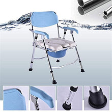 Sgabello per Doccia Sedia da toilette, sedia per sedie a rotelle Doccia Sedia per il trasporto Pieghevole Sedia da bagno Pieghevole Doccia Doccia WC Sedia da bagno Sgabello da bagno Sedia da bagno
