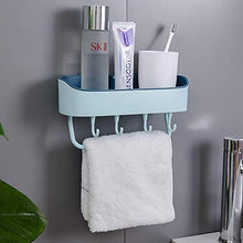 DXBFZGZ Portaoggetti da bagno appeso a parete bagno lavaggio gratuito punzonatura pasta ventosa cucina vanity wall storage box