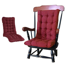 Maalr Cuscini per Sdraio da Giardino, Sdraio Cuscino per Lettino da Giardino Portatile Cuscino Reclinabile Sedia Relaxer Coprisedile per Viaggi Vacanza Interno Esterno, 50x120cm (1-Pezzi, Vino Rosso)