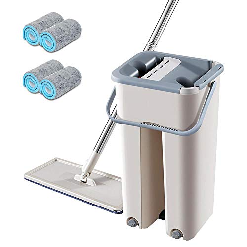 SSAYY Spray Mop Mop Magici A Pulizia Rapida con Pavimenti A Secchio Spremere Mop Piatto Cucina Domestica Detergente per Pavimenti Strumenti per La Pulizia della Casa